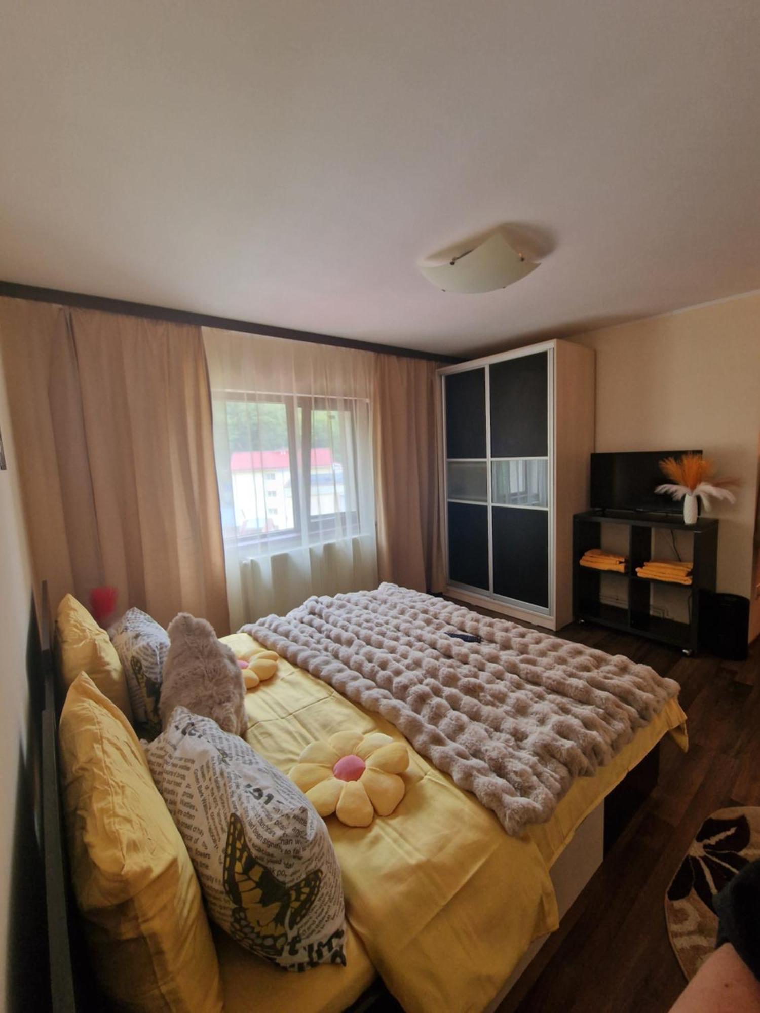 Apartament Red & Yellow Slănic-Moldova Exteriör bild