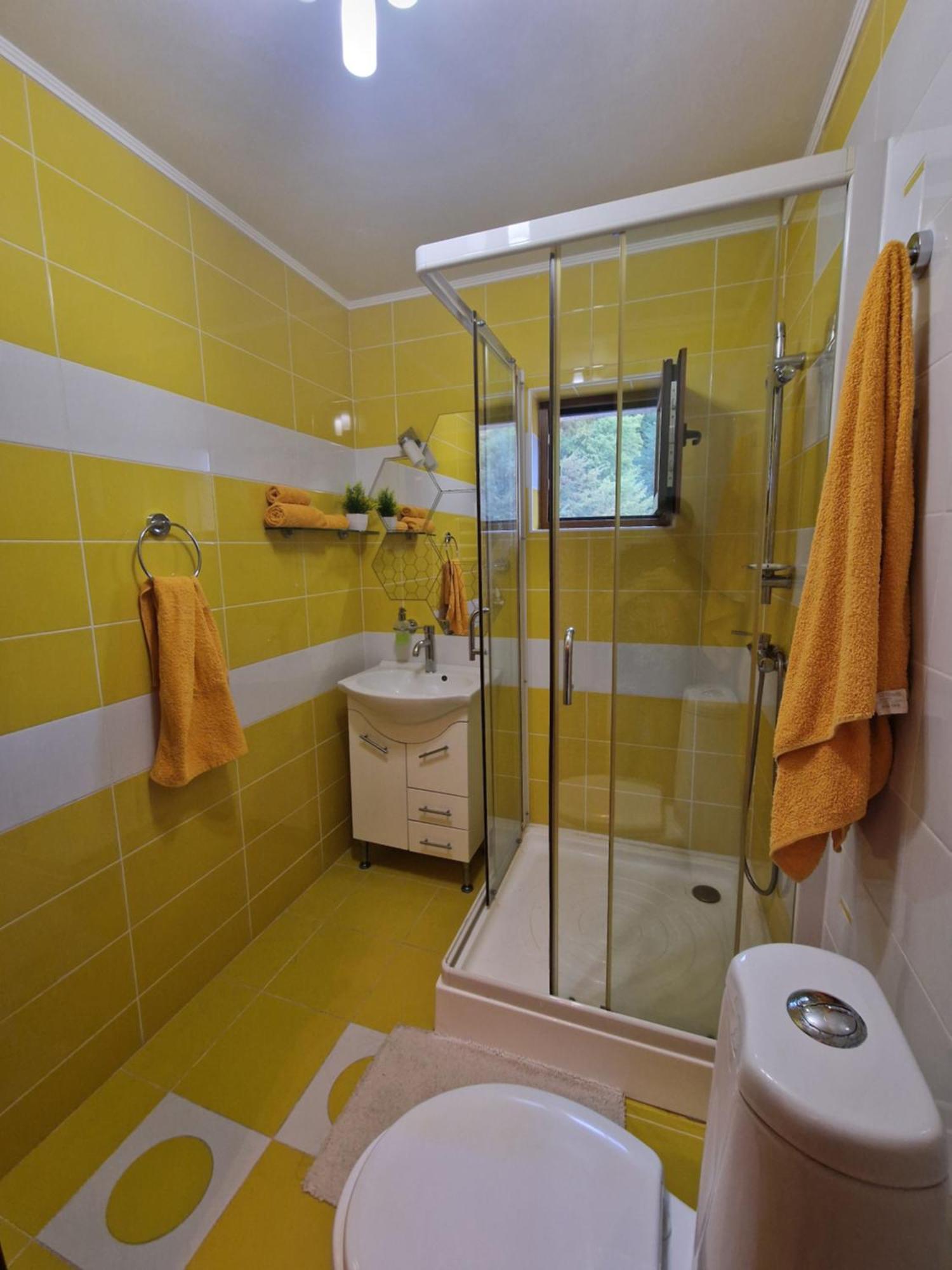 Apartament Red & Yellow Slănic-Moldova Rum bild